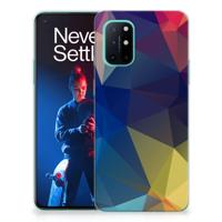 OnePlus 8T | TPU Hoesje | Polygon Dark OnePlus 8T | TPU Hoesje | Polygon Dark