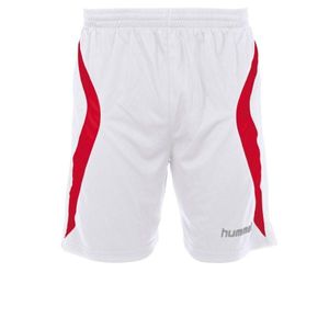 Hummel 120114K Manchester Short Kids - White-Red - 140