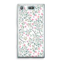 Sierlijke bloemen: Sony Xperia XZ1 Compact Transparant Hoesje