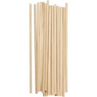 Creativ Company Ronde stokken, l: 15 cm, d 4 mm, 20 stuk/ 1 doos
