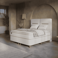Boxspring Met Opbergruimte Oakline 140x200 Cm 7 Comfortzones & Stevig & Hoge Instap & Normale Instap & Direct Leverbaar Dreamhouse -
