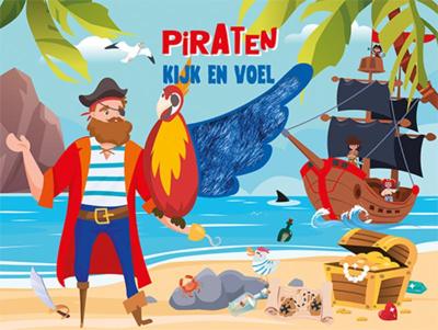 Kijk en voel - Piraten (Hardback)