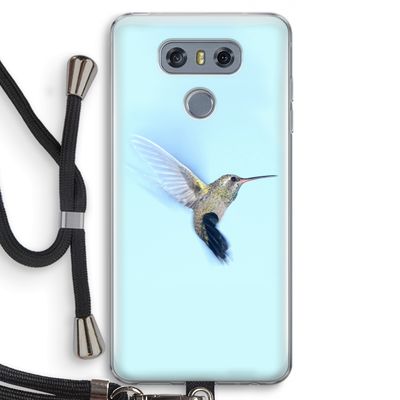 Kolibri: LG G6 Transparant Hoesje met koord