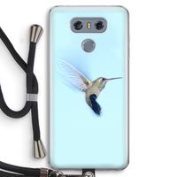 Kolibri: LG G6 Transparant Hoesje met koord