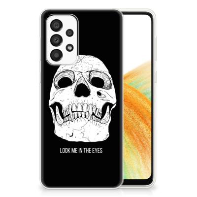 Silicone Back Case Samsung Galaxy A33 5G Skull Eyes Silicone Back Case Samsung Galaxy A33 5G Skull Eyes