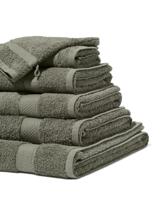 HEMA Handdoeken - Zware Kwaliteit Legergroen (legergroen) - thumbnail