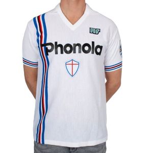 NR Nicola Raccuglia - Sampdoria Official Retro Shirt Uit 1986-1987 + N