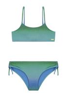 Shiwi Zomer bikini meisjes - groen glitter - Liv - scoop set - thumbnail