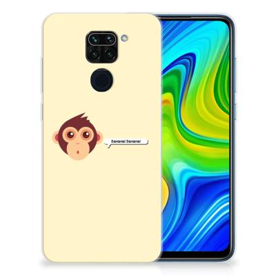 Xiaomi Redmi Note9 Telefoonhoesje met Naam Monkey Xiaomi Redmi Note9 Telefoonhoesje met Naam Monkey