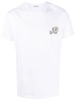 Moncler t-shirt en jersey à patch logo - Blanc - thumbnail