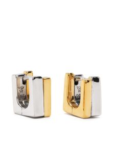 Tom Wood boucles d'oreilles Step Duo en argent sterling