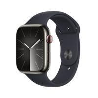 Apple Watch Series 9 45 mm Digitaal 396 x 484 Pixels Touchscreen 4G Grafiet Wifi GPS - thumbnail