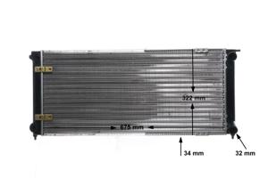 Radiateur MAHLE, u.a. für VW, Seat