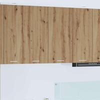 Hangkast met opslag Artisan Eiken 80 x 31 x 80 cm Bewerkt hout