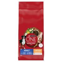 PURINA One Adult Medium/Maxi Rich in chicken with rice - droog hondenvoer - 12kg