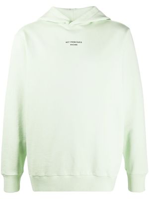 Drôle De Monsieur sweat à capuche NFPM - Vert