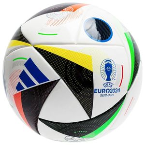 adidas Voetbal FUSSBALLLIEBE Mini EURO 2024 - Wit/Zwart/Blauw