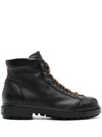 Santoni bottines Farah en cuir - Noir