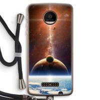 Omicron 2019: Motorola Moto Z Force Transparant Hoesje met koord