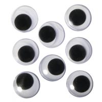 Wiebel oogjes van Dia 20 mm - 40x stuks - Zelfklevende Hobby materialen/artikelen - Knutselen