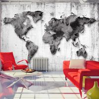 Zelfklevend fotobehang - De wereld in grijstinten, premium print, 8 maten - thumbnail