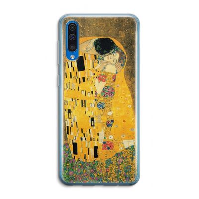 Der Kuss: Samsung Galaxy A50 Transparant Hoesje