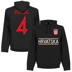 Kroatië Perisic 4 Team Hooded Sweater