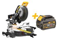 DeWalt DCS781N-XJ 54V XR FLEXVOLT Afkort-/verstekzaag | 305mm | Inclusief DCB546-XJ XR FLEXVOLT 18V-54V 6.0Ah accu