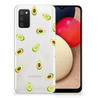 Samsung Galaxy A02s | Siliconen Case | Avocado