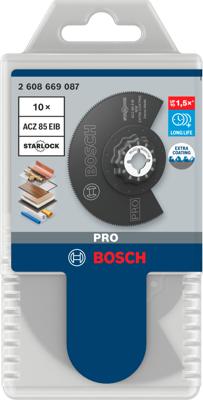 Bosch Accessoires PRO ACZ 85 EIB segmentblad | 85 mm | 10 stuks - 2608669087