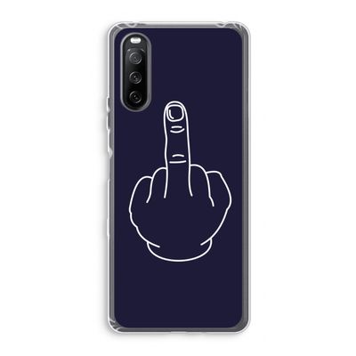 F**k U: Sony Xperia 10 III Transparant Hoesje