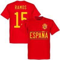 Spanje Ramos 15 Team T-Shirt 2020-2021