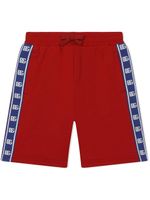 Dolce & Gabbana Kids bermuda en jersey - Rouge