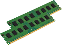 Kingston ValueRAM 16GB DDR3 DIMM 1600 MHz (2x8GB)