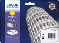 Epson inktcartridge 79XL, 2.000 pagina&apos;s, OEM C13T79044010, geel