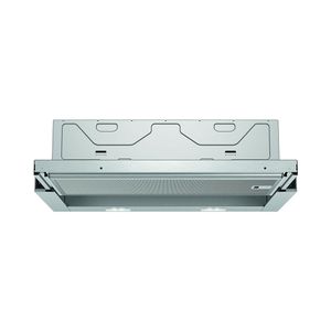 Siemens iQ100 LI64LA521 afzuigkap 389 m³/uur Semi-inbouw (uittrekbaar) Metallic, Zilver B