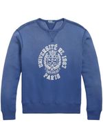 Polo Ralph Lauren sweat à imprimé armoiries - Bleu