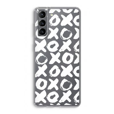 XOXO: Samsung Galaxy S21 Transparant Hoesje
