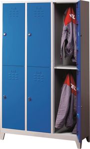 Huvema BL 1180x400x200 6PL Lockerkast - K6056