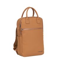 New Rebels ® Harper 3- Rugtas - Waterafstotend - Laptoptas 14 inch - 12L - Waterproof Rugzak - Cognac