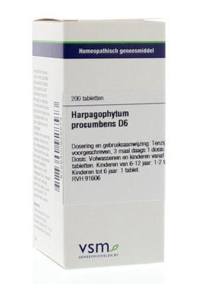 VSM Harpagophytum procumbens D6 (200 tab)
