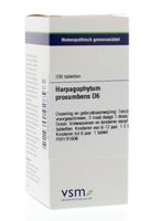 VSM Harpagophytum procumbens D6 (200 tab)