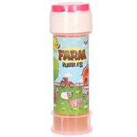 Bellenblaas - boerderij dieren - 50 ml - voor kinderen - uitdeel cadeau/kinderfeestje - thumbnail