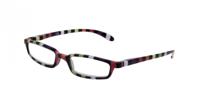 HIP Leesbril multicolour/gestreept design - +1.0