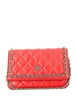 CHANEL Pre-Owned sac porté épaule à détail de chaîne (2020) - Rouge - thumbnail