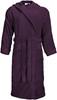 The One Towelling TH1095 Bathrobe Hooded - Plum - S/M