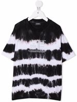 Diesel Kids t-shirt à imprimé tie dye - Blanc