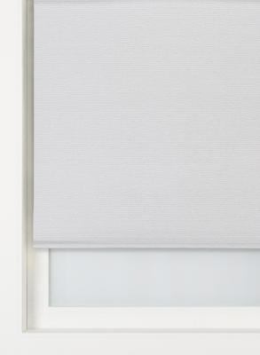 HEMA Rolgordijn Dessin Lichtdoorlatend Wit (wit)