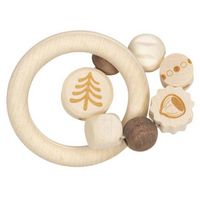 Heimess Bijtring Eekhoorn Junior 9 Cm Hout Naturel - thumbnail