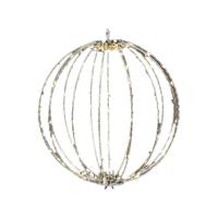 Verlichte decoratie Lumineo Zilverkleurig Metaal 220 V